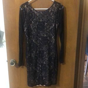 Black lace dress. Brand: JustFab Size: L